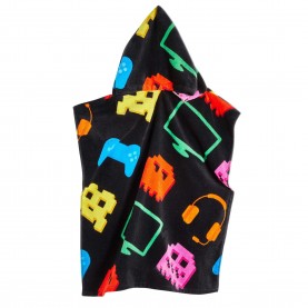 Studio Gaming Poncho - Black детски,бански,костюми,детски,бански,костюми,studio,gaming,poncho,black