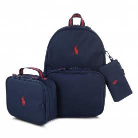 Polo Ralph Lauren Kids Canvas Backpack - Newport Navy раници,polo,ralph,lauren,kids,canvas,backpack,newport,navy