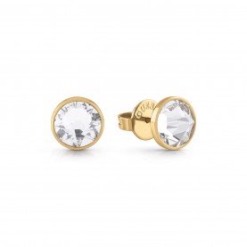 бижутерия,guess,men's,white,cubic,zirconia,stud,earrings,metallics