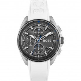 Часовник Boss Boss Volane Watch 1513948 - Silver, Grey and White часовник,часовници,boss,boss,volane,watch,1513948,silver,grey,and,white
