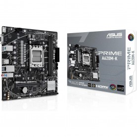 ASUS PRIME A620AM-K AMD A620A Socket AM5 micro ATX Motherboard - Black asus,prime,a620am,k,amd,a620a,socket,am5,micro,atx,motherboard,black