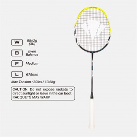 бадминтон,бадминтон,ракети,игри,carlton,aero,blast,badminton,racket,yellow,black