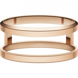 daniel,wellington,dual,stainless,steel,ring,rose,gold