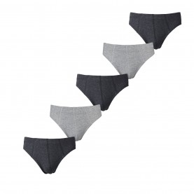 donnay,5,pack,briefs,mens,grey,multi