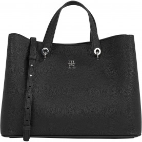 всички,чанти,tommy,hilfiger,th,emblem,satchel,bag,black
