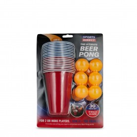 Sports Direct SportsDirect Beer Pong Set - Red/White/Blue туризъм,sports,direct,sportsdirect,beer,pong,set,red,white,blue