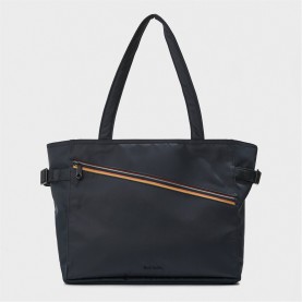 чанта,paul,smith,artist,stripe,tote,bag,sn99,blue
