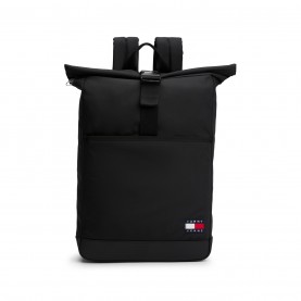 всички,чанти,tommy,jeans,essential,daily,rolltop,backpack,black,bds