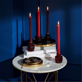 аксесоари,на,разпродажба,biba,biba,deco,candle,holder,set,of,4,wine,mineralred