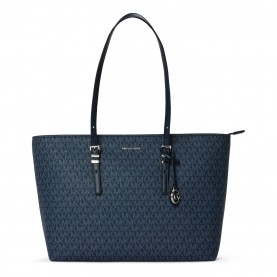 Чанта MICHAEL MICHAEL KORS Quinn Large Tote Bag - Dress Blue чанта,всички,чанти,аксесоари,на,разпродажба,michael,michael,kors,quinn,large,tote,bag,dress,blue