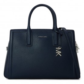 Дамска чанта MICHAEL Michael Kors Womens MMK Laila Satchel Bag - Dress Blue дамска,чанта,всички,чанти,аксесоари,на,разпродажба,michael,michael,kors,women,s,mmk,laila,satchel,bag,dress,blue