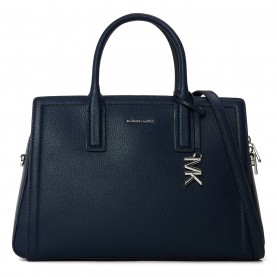 Чанта MICHAEL MICHAEL KORS Women's MMK Laila Satchel Bag - Dress Blue чанта,всички,чанти,michael,michael,kors,women's,mmk,laila,satchel,bag,dress,blue