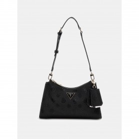 Чанта за през рамо Guess Cresida Shoulder Bag - Black чанта,за,през,рамо,всички,чанти,аксесоари,на,разпродажба,guess,cresida,shoulder,bag,black