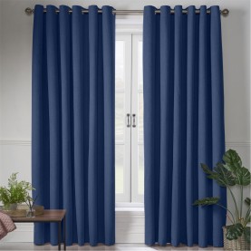 alan,symonds,blackout,linen,look,ring,top,eyelet,curtains,blue