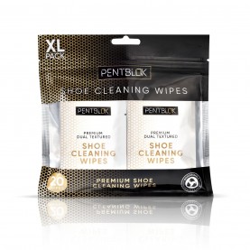PentBlok 20 Shoe Cleaning Wipes - Multi pentblok,20,shoe,cleaning,wipes,multi