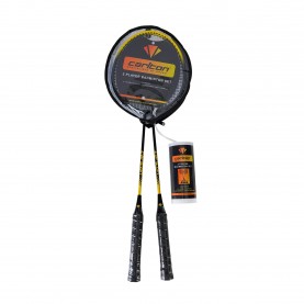 Carlton 2 Player Badminton Set - Black/Yellow градина,/,на,открито,бадминтон,игри,carlton,2,player,badminton,set,black,yellow