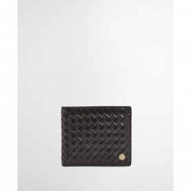 Портмоне Barbour Farne Woven Leather Wallet - Black портмоне,barbour,farne,woven,leather,wallet,black