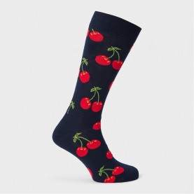 Happy Socks Cherry Sk 99 - Navy чорапи,на,разпродажба,всички,чорапи,happy,socks,cherry,sk,99,navy