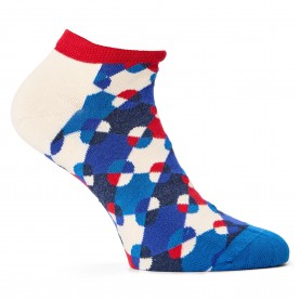 Happy Socks Diamond Dot Low Pop - Blue happy,socks,diamond,dot,low,pop,blue