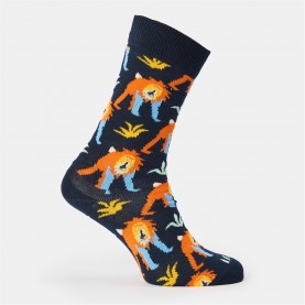 Happy Socks Monkey Sk 99 - Navy чорапи,на,разпродажба,всички,чорапи,happy,socks,monkey,sk,99,navy