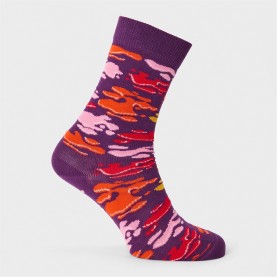 Happy Socks Puddle Sk 99 - Purple чорапи,на,разпродажба,всички,чорапи,happy,socks,puddle,sk,99,purple