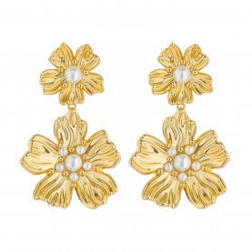 Ted Baker Ted Petar Earrings Ld99 - Gold/Pearl аксесоари,на,разпродажба,ted,baker,ted,petar,earrings,ld99,gold,pearl