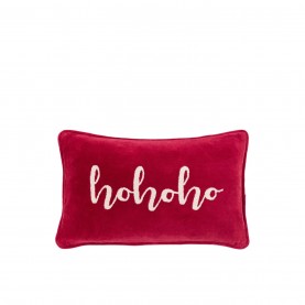 Gallery Chenille Embroidered Cushion 300x500mm - Red gallery,chenille,embroidered,cushion,300x500mm,red