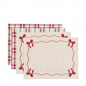Gallery Christmas Placemat (4pk) 300x400mm - Cream аксесоари,на,разпродажба,gallery,christmas,placemat,(4pk),300x400mm,cream