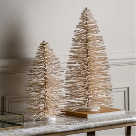 Gallery Brush Tree Large White 200x200x480mm - Gold gallery,brush,tree,large,white,200x200x480mm,gold