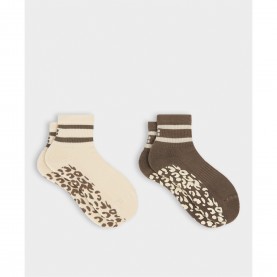 Дамски чорапи Sweaty Betty Womens Grip Socks - Khaki Pebble дамски,чорапи,sweaty,betty,women,s,grip,socks,khaki,pebble