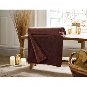 Deyongs Snuggle Throw - 140x180cm - Cocoa аксесоари,на,разпродажба,deyongs,snuggle,throw,140x180cm,cocoa