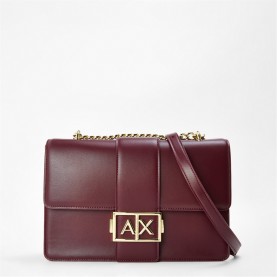 Чанта за през рамо Armani Exchange Women's Shoulder Bag - Purple чанта,за,през,рамо,всички,чанти,armani,exchange,women's,shoulder,bag,purple