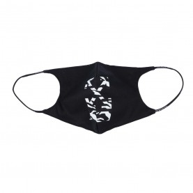 Off White Zebra Arrow Simple Mask - Black-White off,white,zebra,arrow,simple,mask,black,white