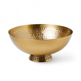 biba,x,tess,daly,metal,hammered,bowl,gold