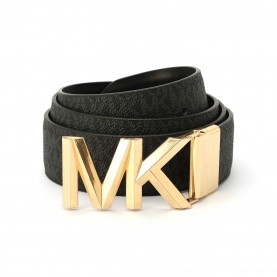 аксесоари,на,разпродажба,michael,michael,kors,logo,reversible,belt,black