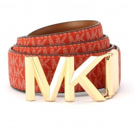 аксесоари,на,разпродажба,michael,michael,kors,logo,reversible,belt,bright,terr