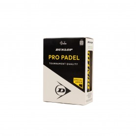dunlop,pro,padel,balls,yellow