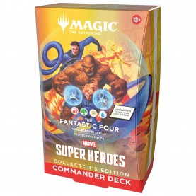 Magic the Gathering Marvel Super Heroes Collectors Edition Commander Deck - The Fantastic Four - CL Deck F4 magic,the,gathering,marvel,super,heroes,collector,s,edition,commander,deck,the,fantastic,four,cl,deck,f4