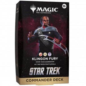 Magic the Gathering Magic the Gathering: Star Trek Commander Decks - Klingon Fury magic,the,gathering,magic,the,gathering,star,trek,commander,decks,klingon,fury