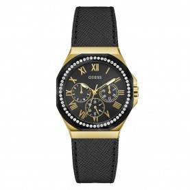 часовник,бижутерия,часовници,guess,guess,glaze,watch,black,black