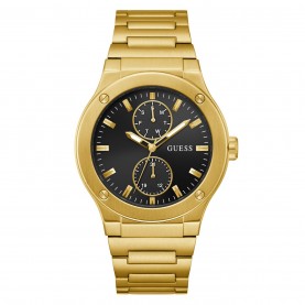 часовник,бижутерия,часовници,аксесоари,на,разпродажба,guess,guess,jet,watch,gold,black