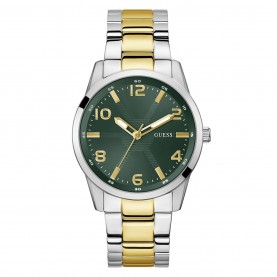 часовник,часовници,guess,guess,monte,watch,sn52,gold,green