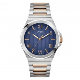 часовник,часовници,guess,guess,vinyl,watch,sn52,silver,blue