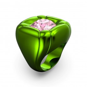 аксесоари,на,разпродажба,swarovski,dulcis,cocktail,ring,cushion,cut,pink,green,pink,crys