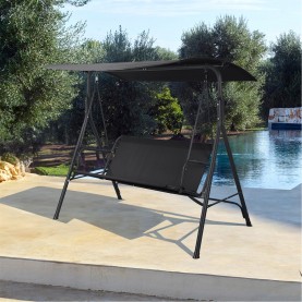градина,/,на,открито,аксесоари,на,разпродажба,linea,royale,3,seater,swing,black