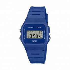Часовник Casio F-91WB Series Watch - Blue часовник,часовници,casio,f,91wb,series,watch,blue