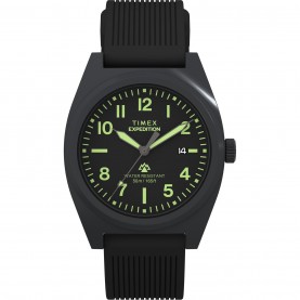 часовник,часовници,timex,men's,expedition,analogue,quartz,watch,black,ip,black