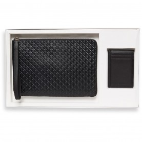 аксесоари,на,разпродажба,calvin,klein,embossed,emblem,zip,pouch,&amp;,card,case,gift,set,black