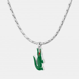 Lacoste Gents Arthor Necklace - Silver lacoste,gents,arthor,necklace,silver