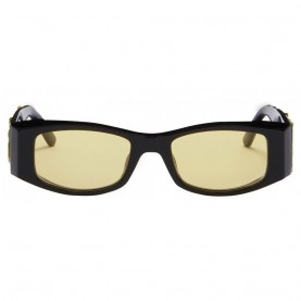 Слънчеви очила Palm Angels Mens Angel Rectangle Sunglasses - Black Yellow слънчеви,очила,слънчеви,очила,мъжки,слънчеви,очила,аксесоари,на,разпродажба,palm,angels,men,s,angel,rectangle,sunglasses,black,yellow